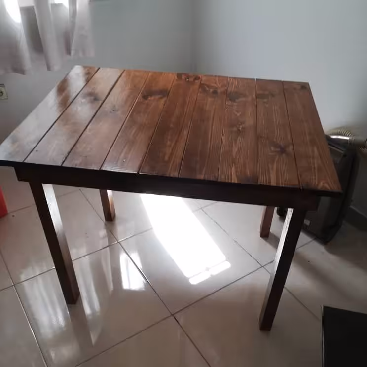 میز نهار خوری تمام چوب