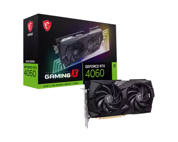 کارت گرافیک  ام اس آی مدل GeForce RTX™ 4060 GAMING X 8G با حافظه 8 گیگابایت