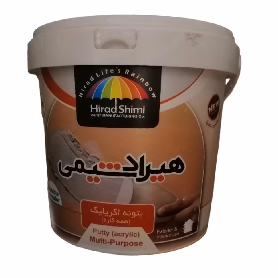 بتونه اکریلیک همه کاره هیراد شیمی گالن 5 کیلویی