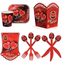 مجوعه 59 عددی تم تولد طرح عشق مدل LV