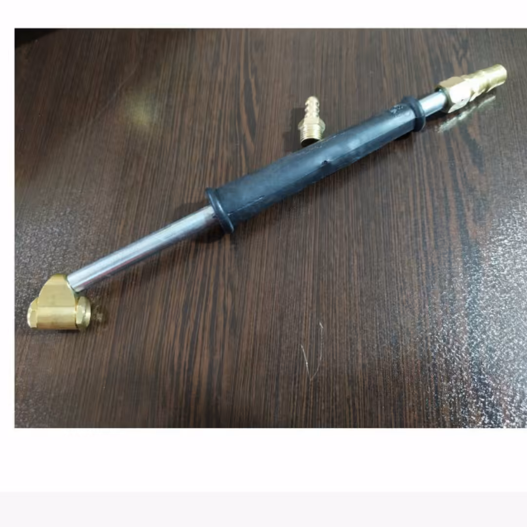 نازل یا سری کمپرسور باد دوطرفه با سری برنجی دارای یک عدد کوپلینگ اضافه