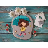 کوکی تابلویی دختر