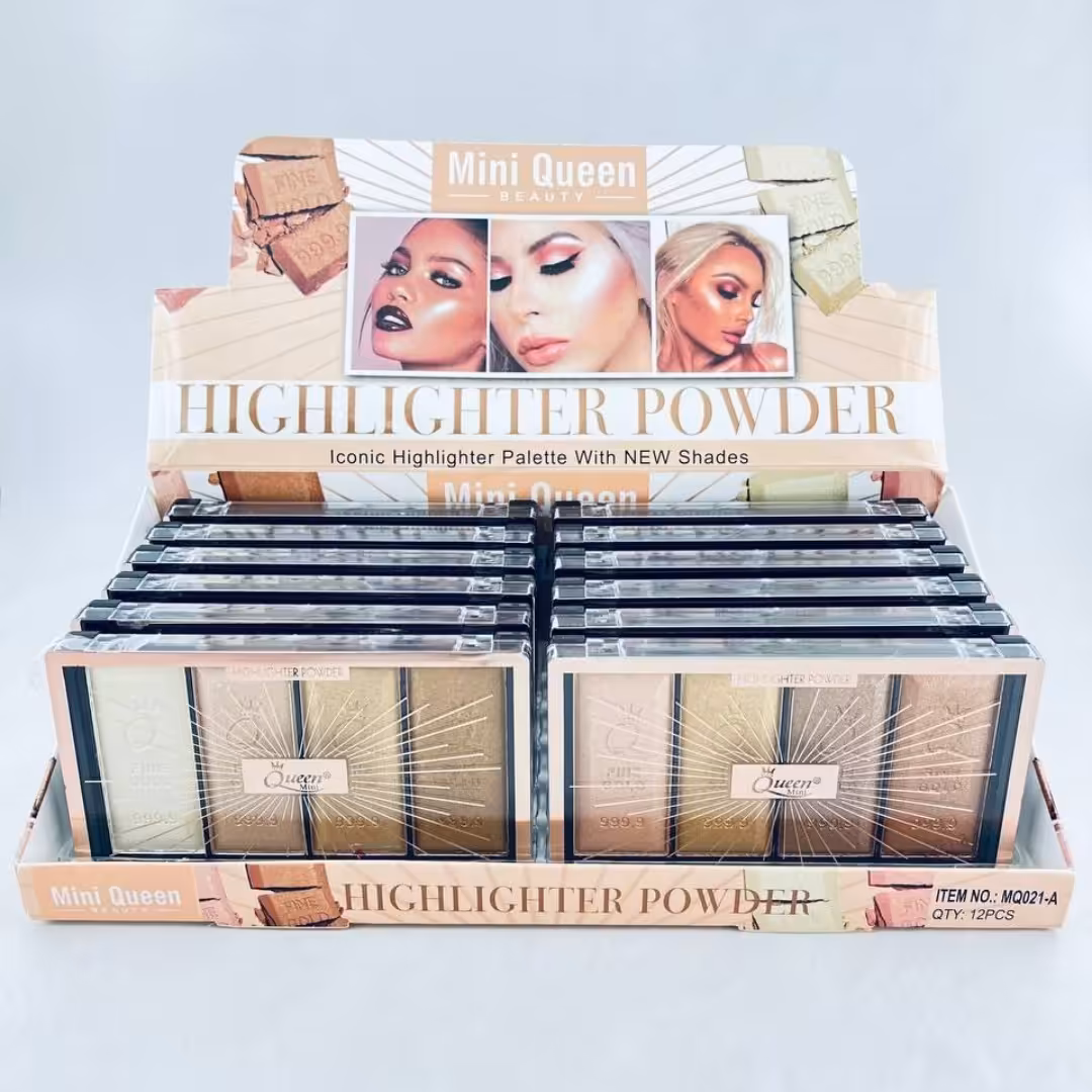 هایلایتر شمشی مینی کویین
در دو طیف رنگی
بهترین رنگبندی
کیفیت عالی
ماندگاری بالا
پیگمنت عالی
انقضا 2026