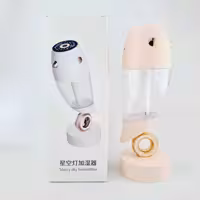 دستگاه بخور سرد شارژی رومیزی آسمان ماه و ستاره ای