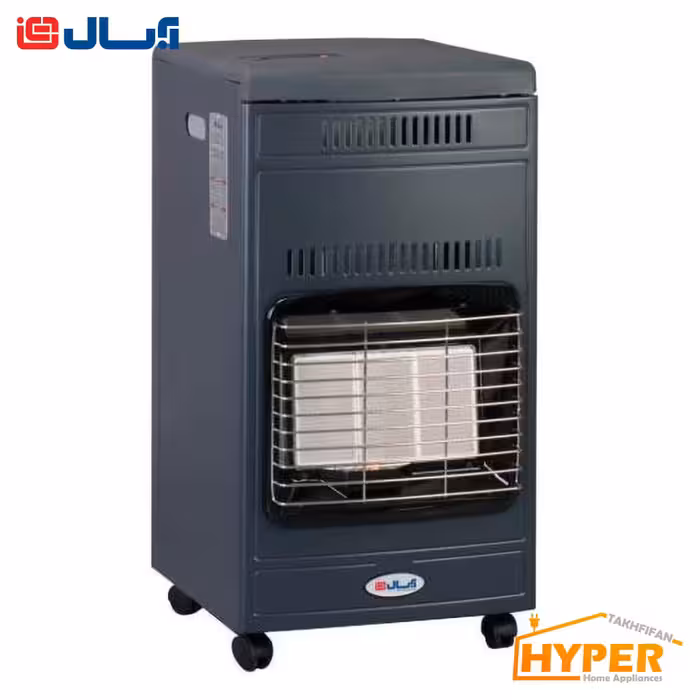 بخاری آبسال مدل 440 بدون دودکش چرخ دار