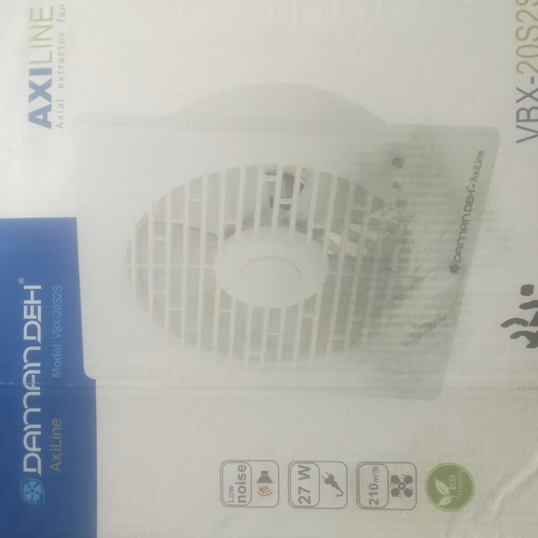 هواکش سایز بیست شرکت دمنده