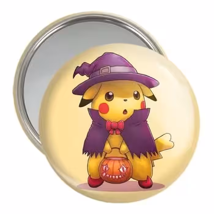 آینه جیبی خندالو مدل پیکاچو انیمه پوکمون کد 17416