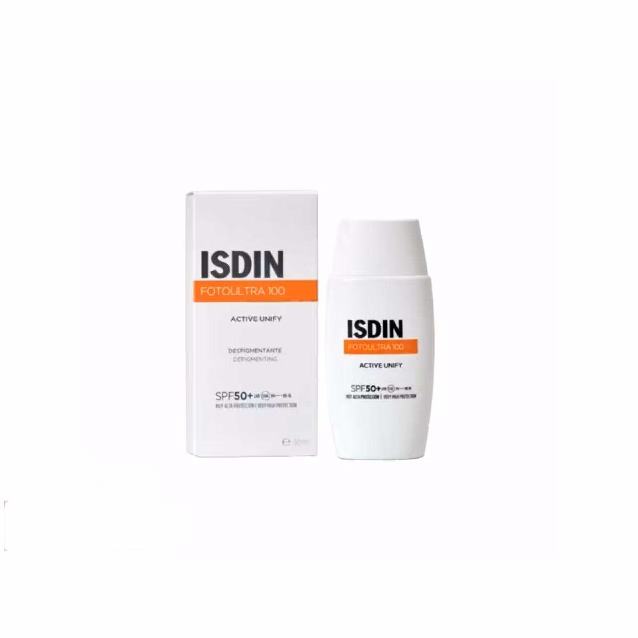 کرم ضد آفتاب بی رنگ ایز‌دین مدل active unify حجم 50 میلی لیتر