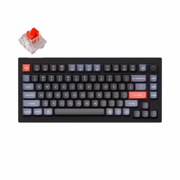 خرید کیبورد Keychron V1 – V1C1 Knob Version Red SW با بهترین قیمت
