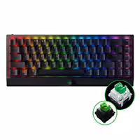 کیبورد گیمینگ ریزر مدل BLACKWIDOW V3 MINI HYPERSPEED GREEN Switch