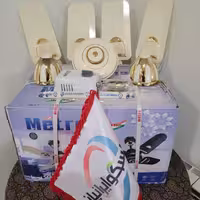 پنکه سقفی مارک مترو مدل کلاسیک   metro  هندی  اصل  پره کوتاه  