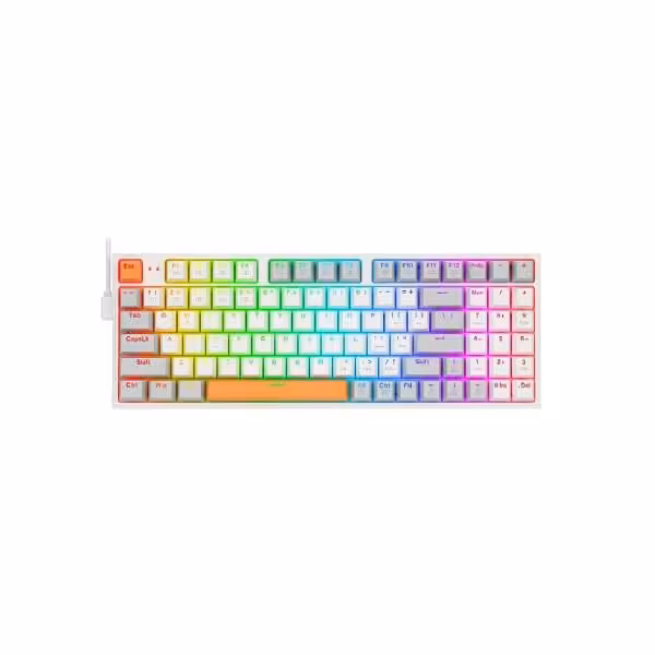 کیبورد مکانیکال گیمینگ ردراگون Kitava K636 WGO RGB