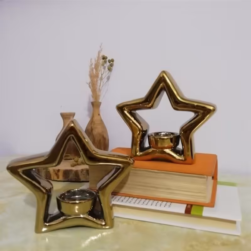 اکسسوری ستاره جاشمعی سرامیکی 