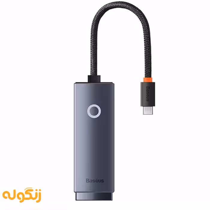 مبدل C-USB به LAN بیسوس مدل WKQX000313 - زنگوله