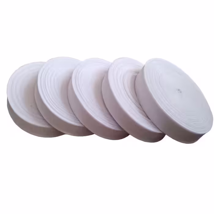 نوار اریب پلاستیکی (بشور) سفید رنگ مدل Pe-White-02 بسته 5 عددی

