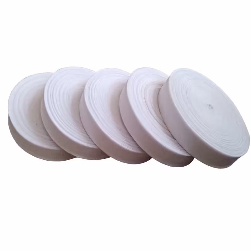 نوار اریب پلاستیکی (بشور) سفید رنگ مدل Pe-White-02 بسته 5 عددی

