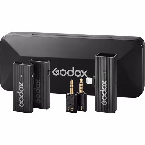 میکروفن بی‌سیم دو نفره گودکس Godox MoveLink Mini LT برای دوربین و iOS خرید | قیمت - اگزیف