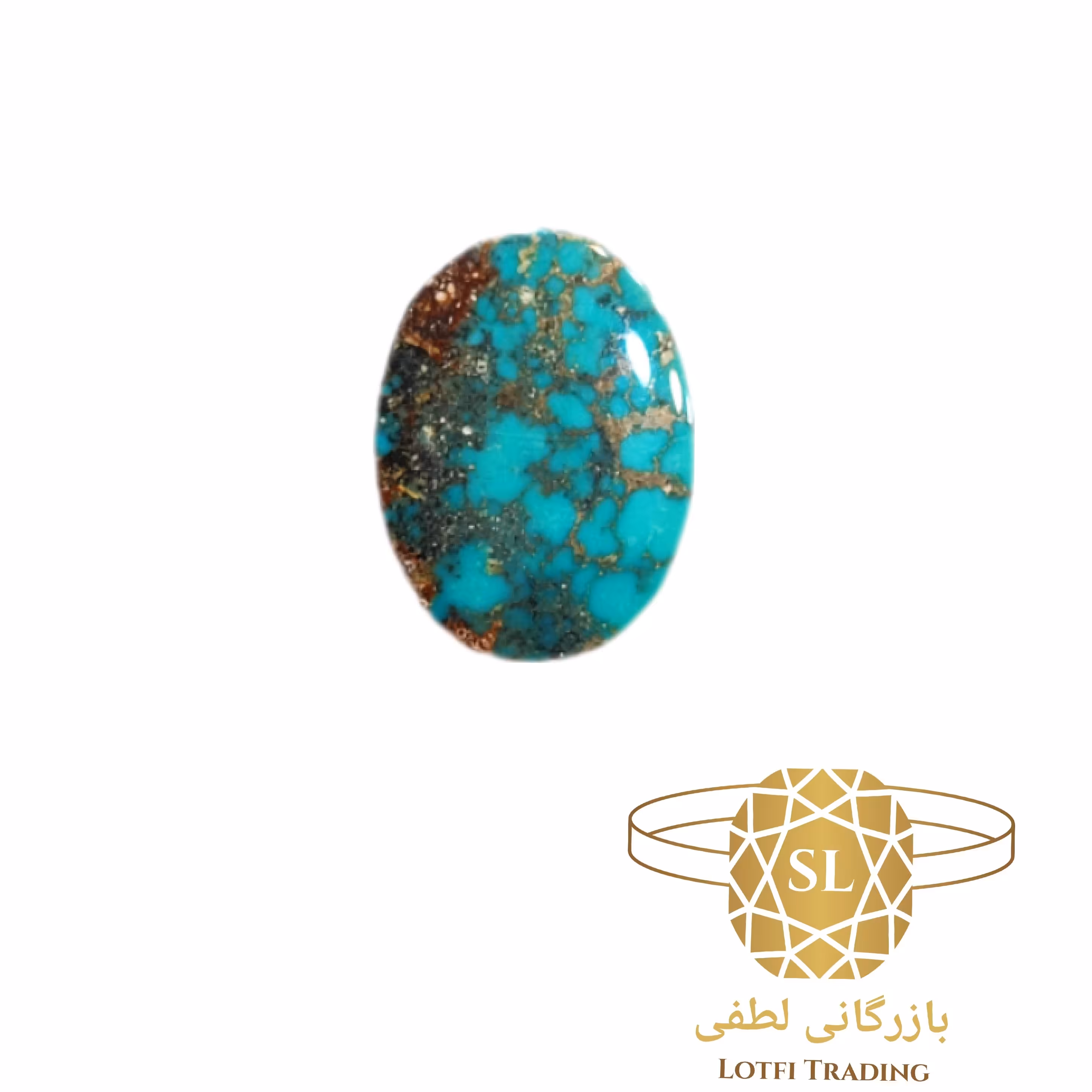 سنگ فیروزه نیشابور اصلی کد 01 بازرگانی لطفی 