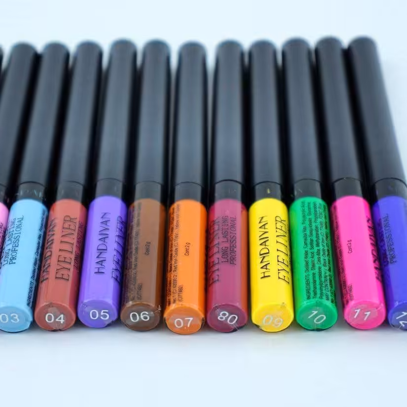 خط چشم رنگی هندیان اصل ماندگاری بالا کیفیت بالا بدون ریزش