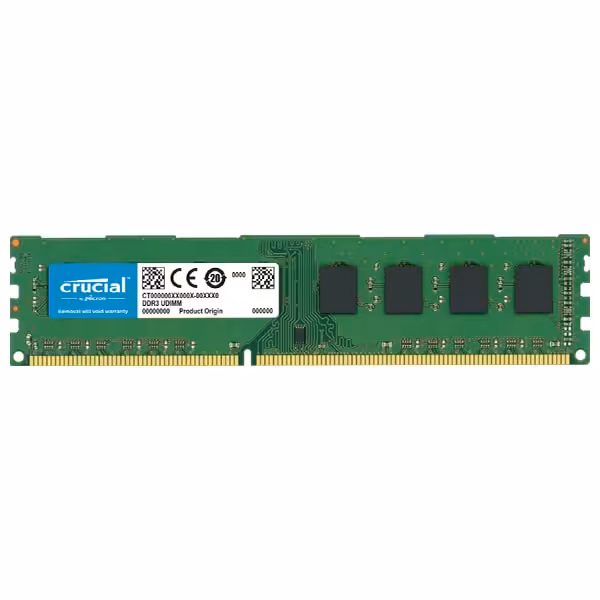 حافظه رم دسکتاپ کروشیال مدل 4G 1333MHz CL9 DDR3