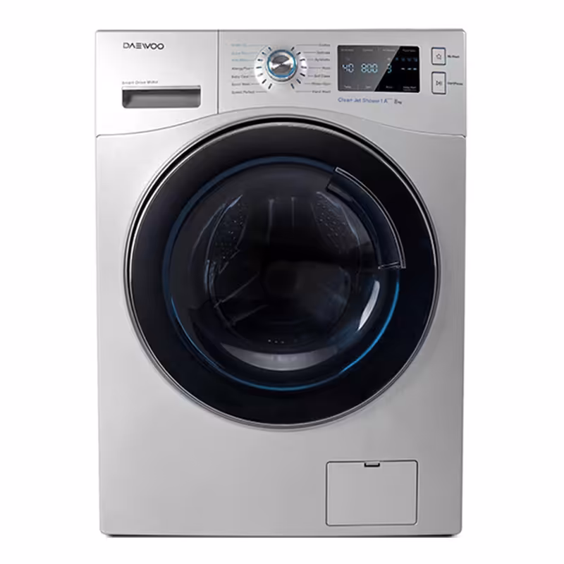 ماشین لباسشویی دوو 8 کیلویی مدل LM-881S | کارایی، کیفیت و مصرف بهینه