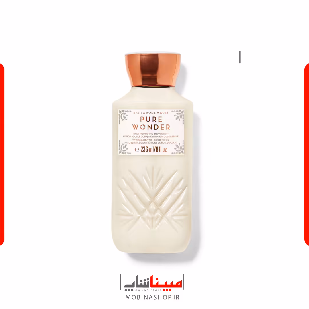 لوسیون بدن Pure Wonder بث اند بادی ورکس 236 میل | رایحه خنک،گلی، رز یخی، یاس ستاره‌ای