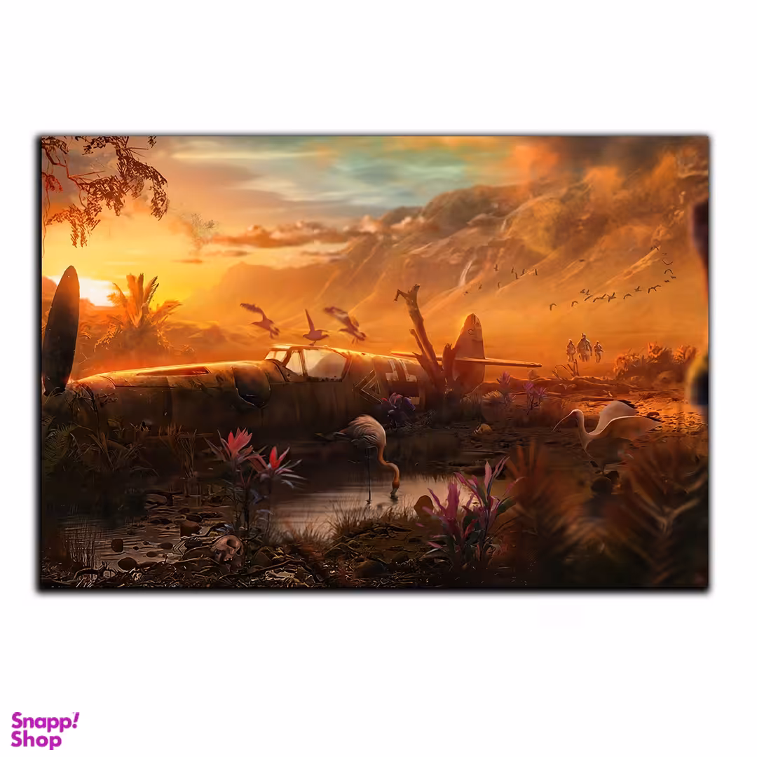 تابلو شاسی بکلیت طرح طبیعت رودخانه مدل SH-S5556