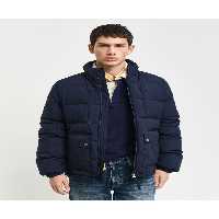 کاپشن آبی مردانه کت یقه عمودی دریایی Gant