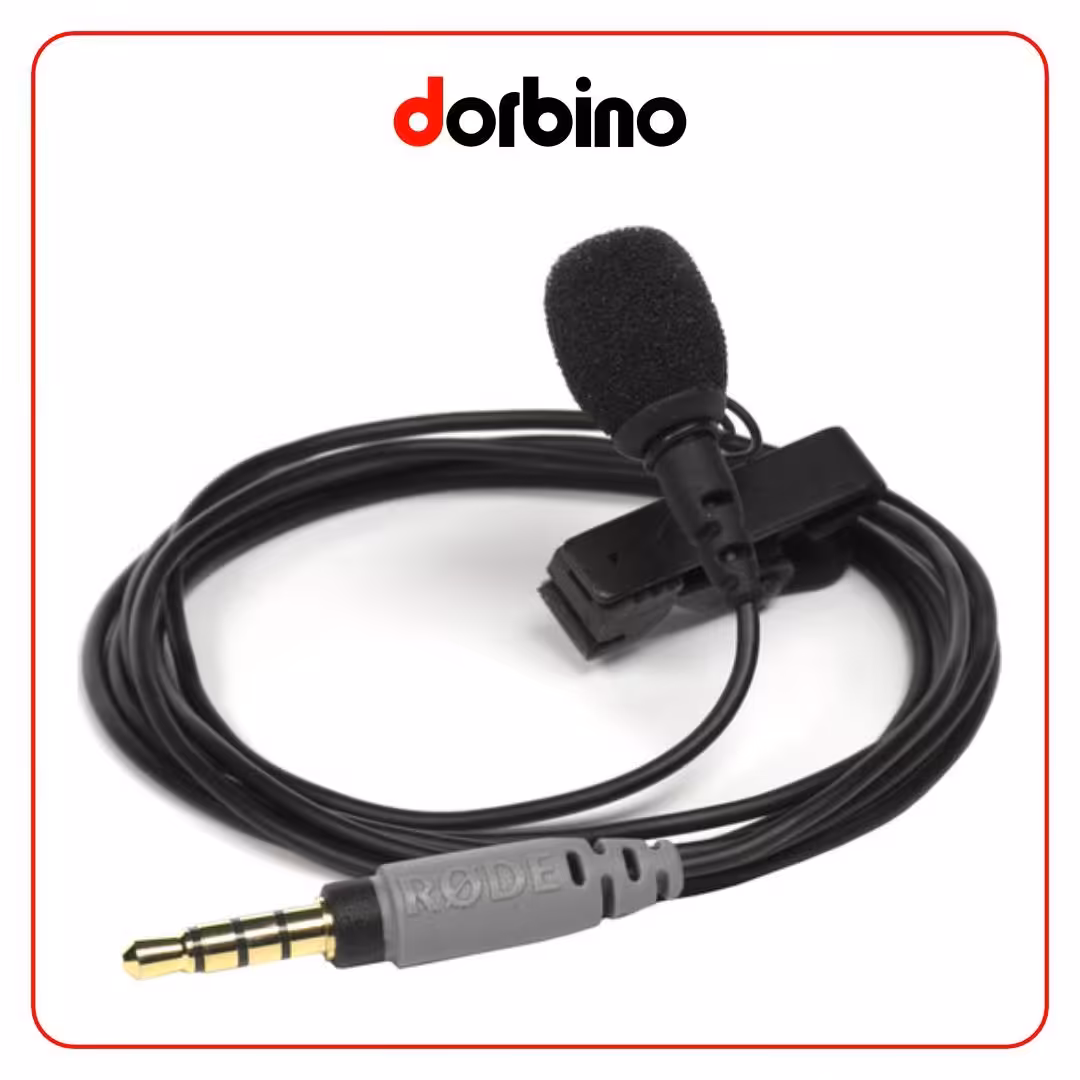 Rode SmartLav  Lavalier Condenser Microphone for Smartphones with TRRS Connections - فروشگاه دوربین دوربینو