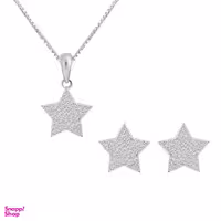 نیم ست نقره اقلیمه کد NN364