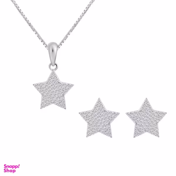 نیم ست نقره اقلیمه کد NN364