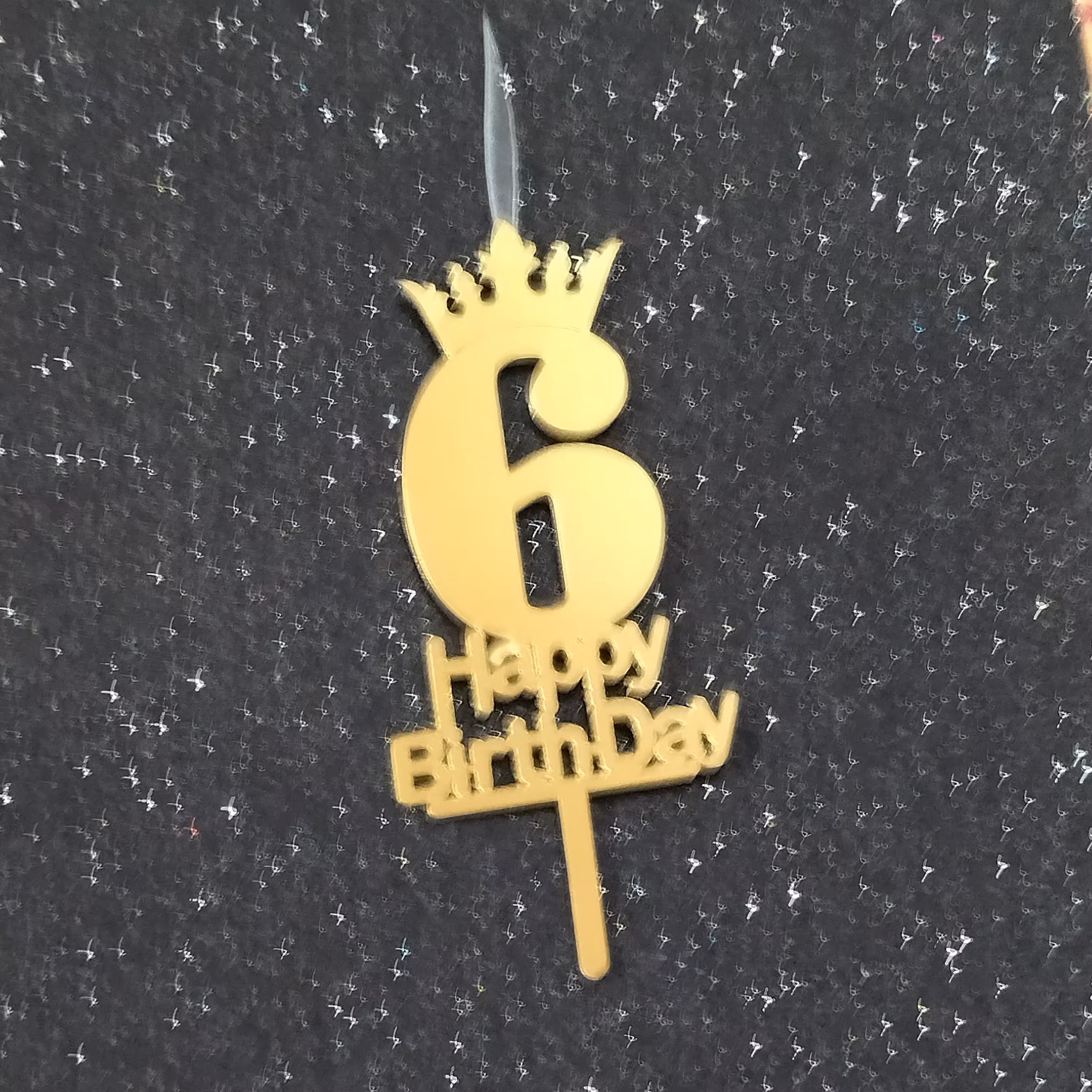 شمع تولد مدل اعداد(شماره6)