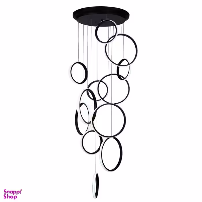 چراغ آویز چشمه نور کد L6409/12BK