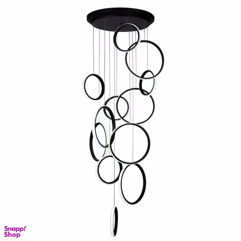 چراغ آویز چشمه نور کد L6409/12BK