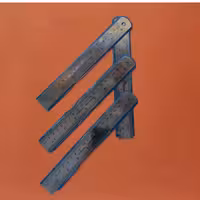 خط کش فلزی  20 سانتی اعلا