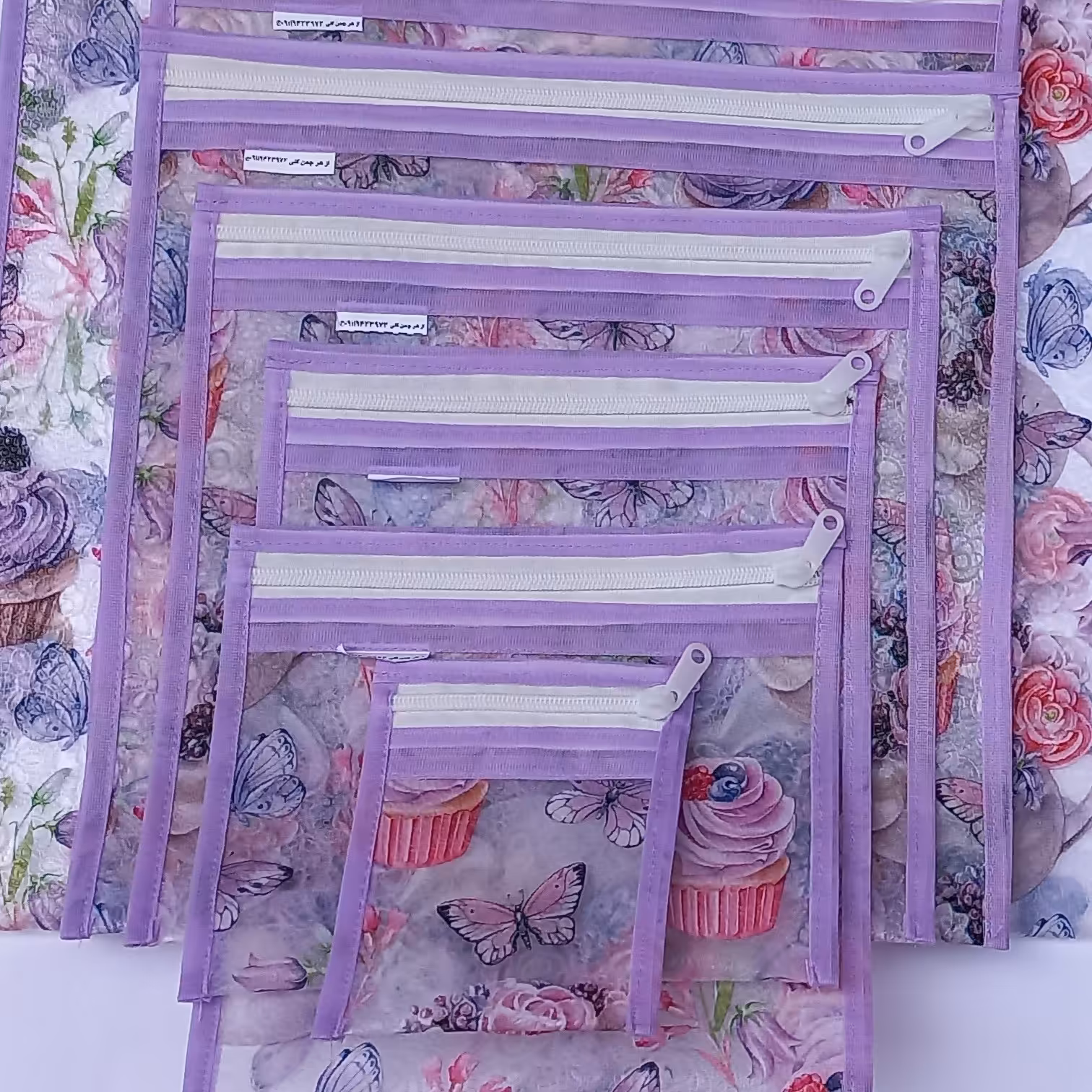 ست کیسه فریزری دایمی 5تکه کوچیک تا بزرگ