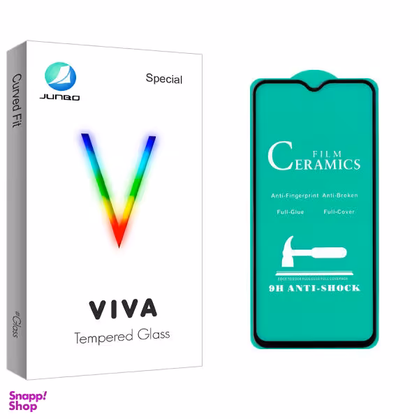 محافظ صفحه نمایش سرامیکی جانبو مدل Viva Glass مناسب برای گوشی موبایل سامسونگ Galaxy A50