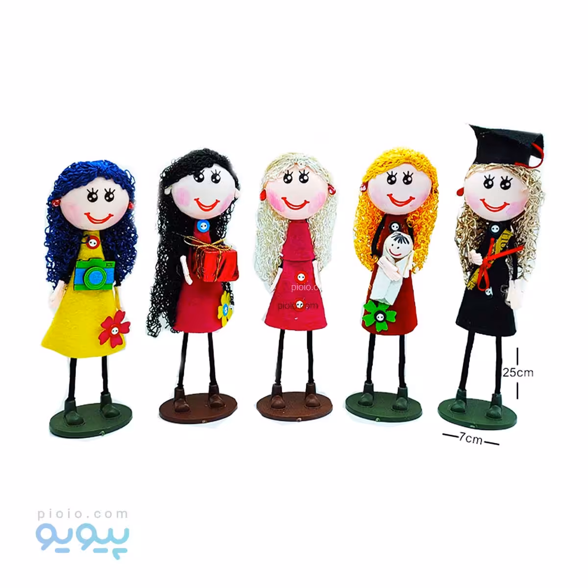 عروسک دخترانه دست ساز سوزی آیتم 8190