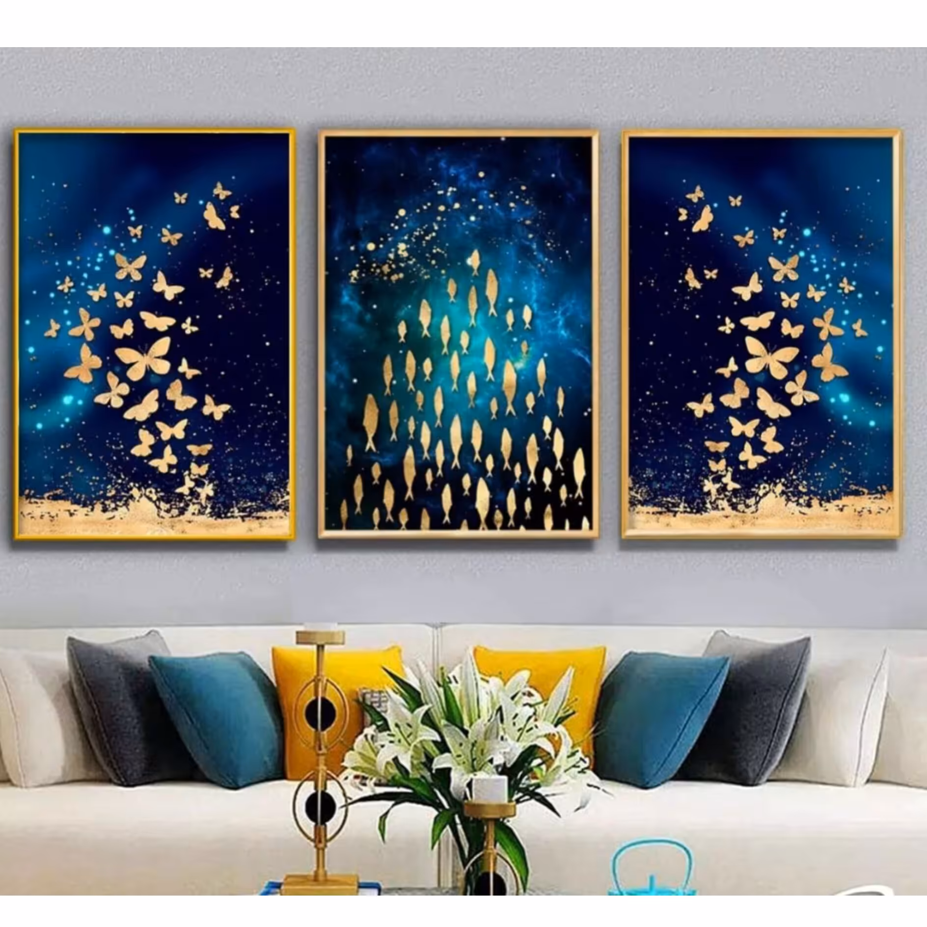 تابلو دکوراتیو 3تیکه کد 693