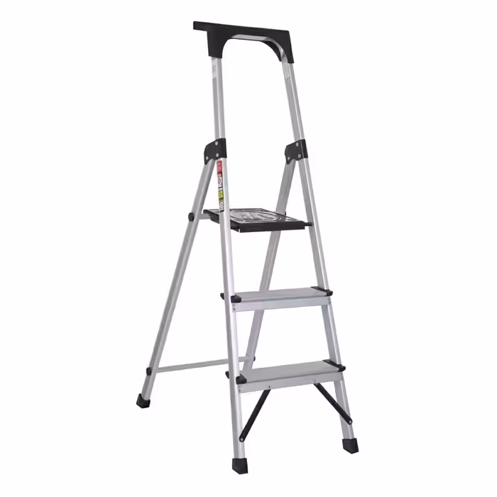 نردبان آلومینیومی 3 پله آلوم پارس پله مدل اطلس