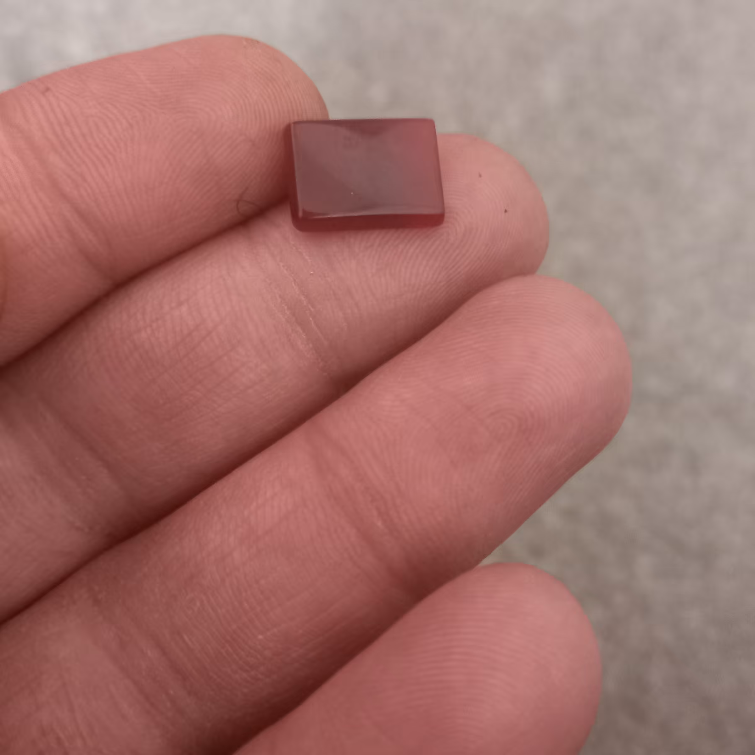 نگین عقیق قهوای اصل معدنی