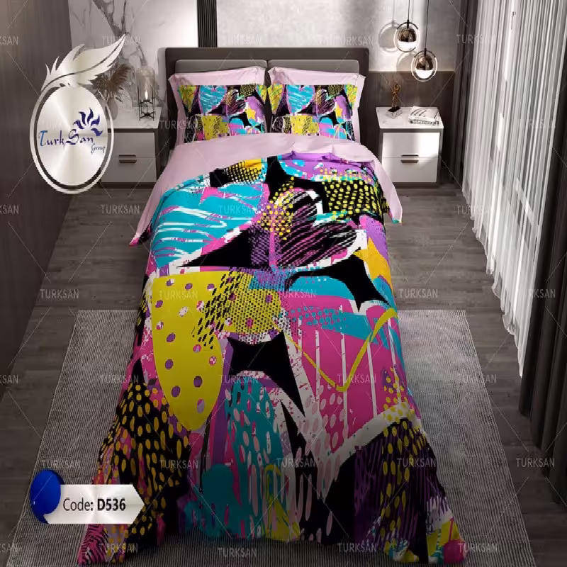 سرویس روتختی ترکسان کد D-536 دونفره 6 تکه