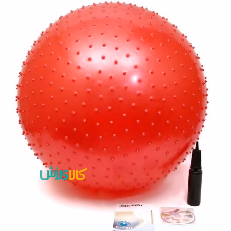 توپ جیم بال خاردار جورکس 85 سانتی متر قرمز