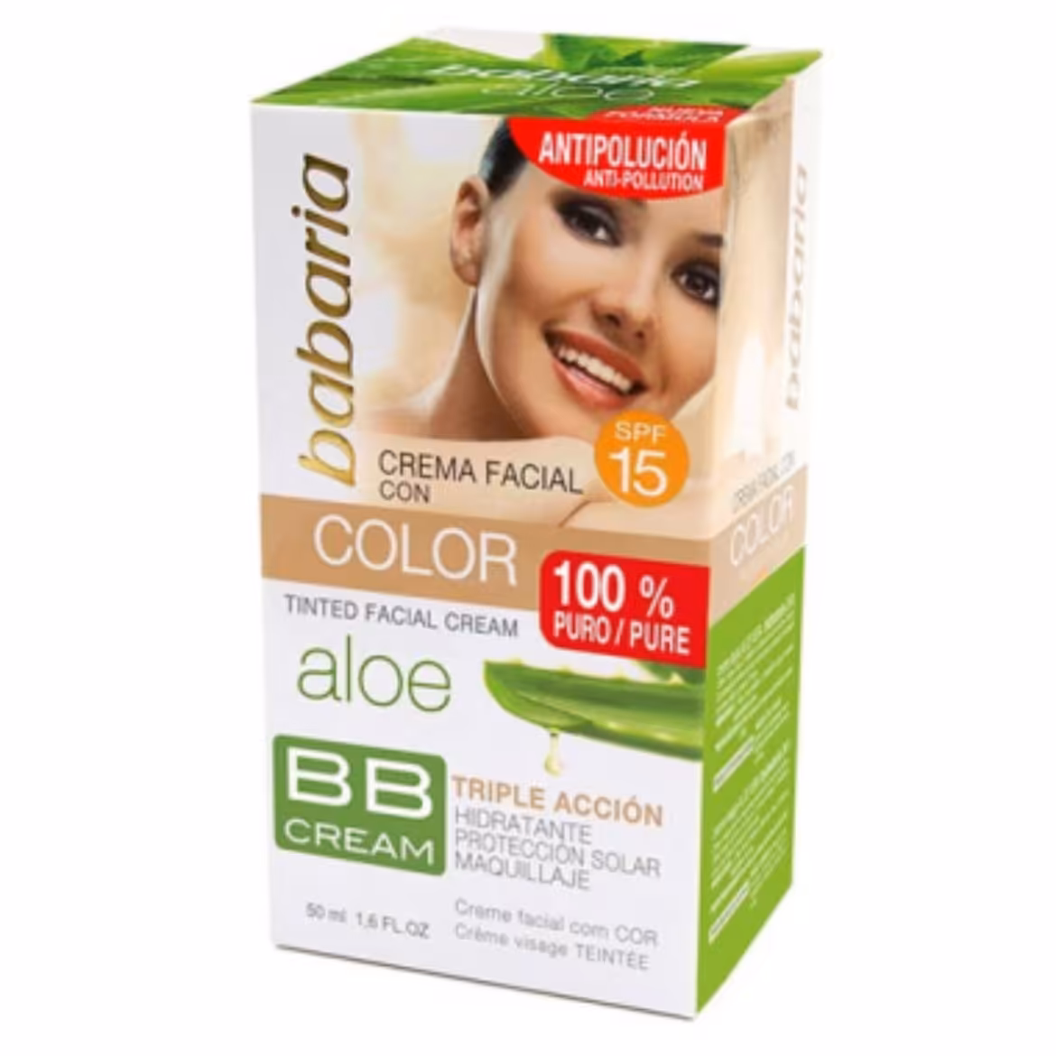 Bb کرم پودر سه کاره باباریا spf15