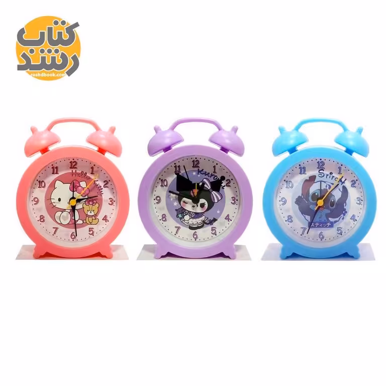 ساعت دایره رومیزی فانتزی مدل QR2429 طرح متنوع