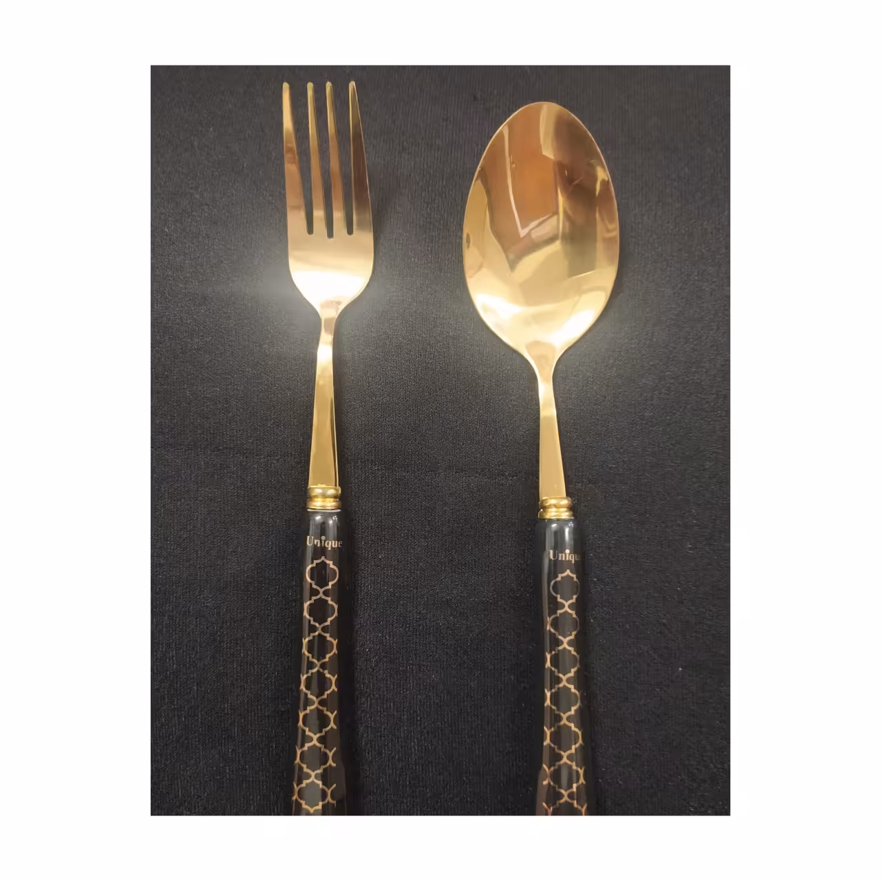 سرویس قاشق و چنگال یونیک 12 پارچه سرامیکی