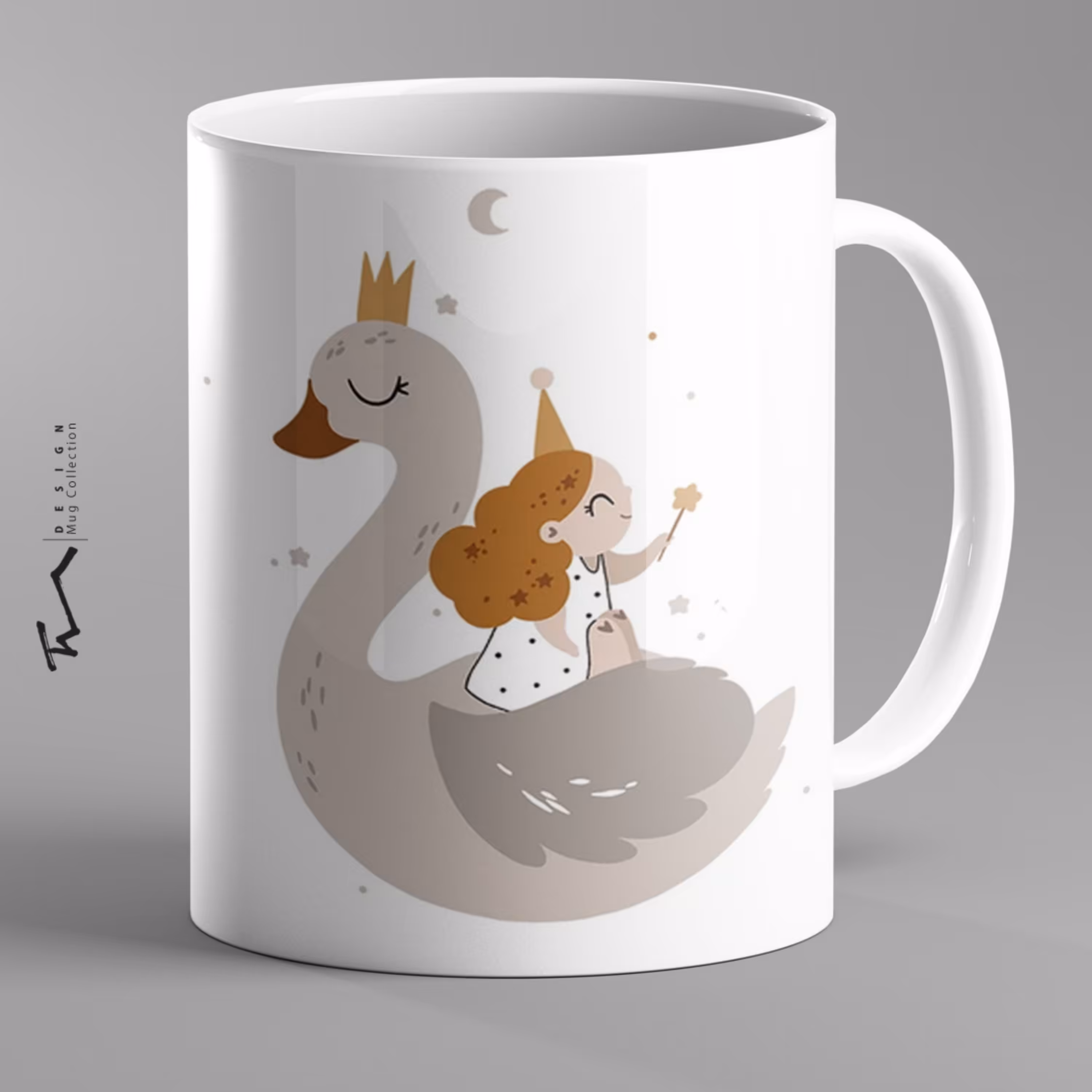 ماگ سرامیکی طرح پرنسس- چاپ سابلیمیشن - کیفیت چاپ و بسته بندی عالی