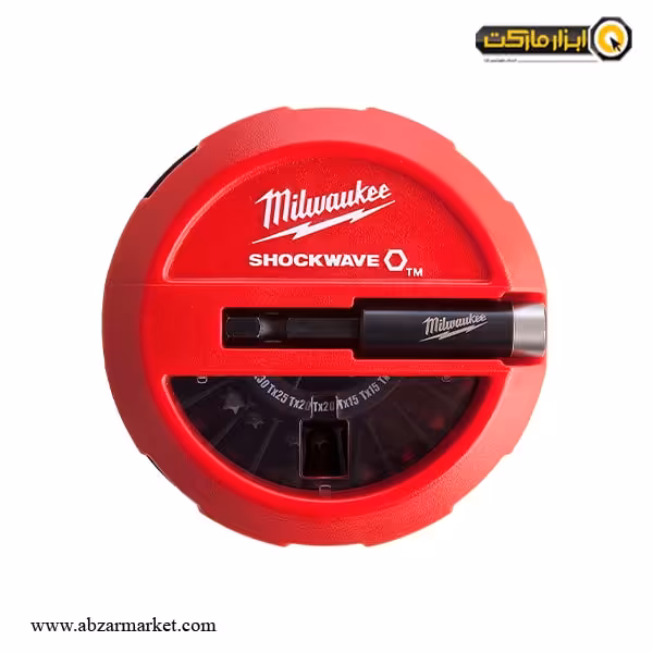 ست سر پیچ گوشتی میلواکی 15 عددی مدل MILWAUKEE-15pc