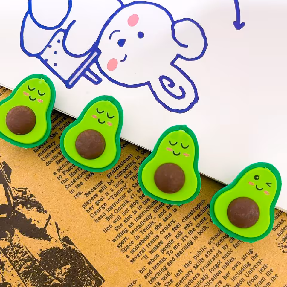 لوازم تحریر فانتزی پاک کن فانتزی طرح اوکادو  کیفیت بسیار عالی