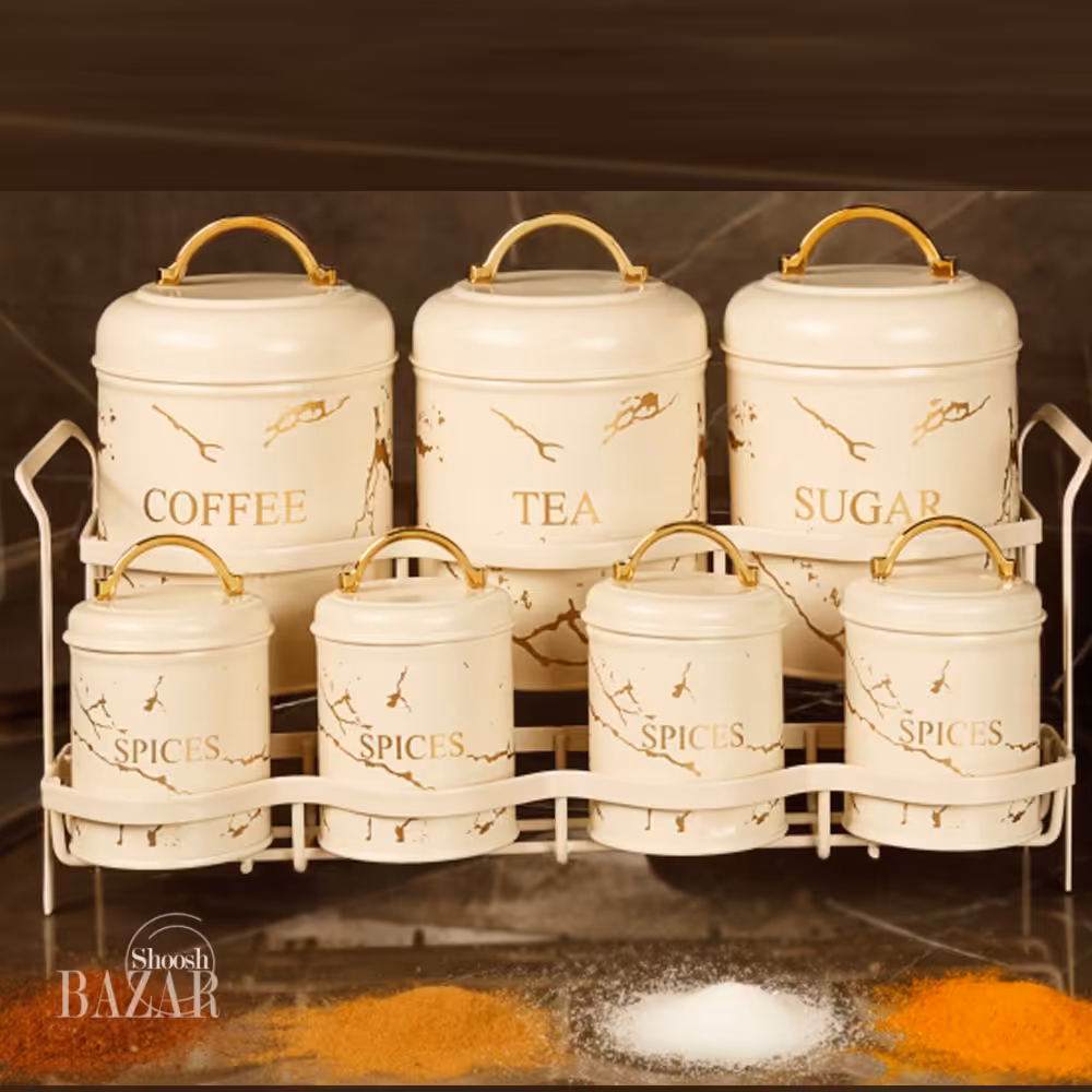 سرویس پاسماوری 7 پارچه بی وی کی طرح ماربل (6رنگ)